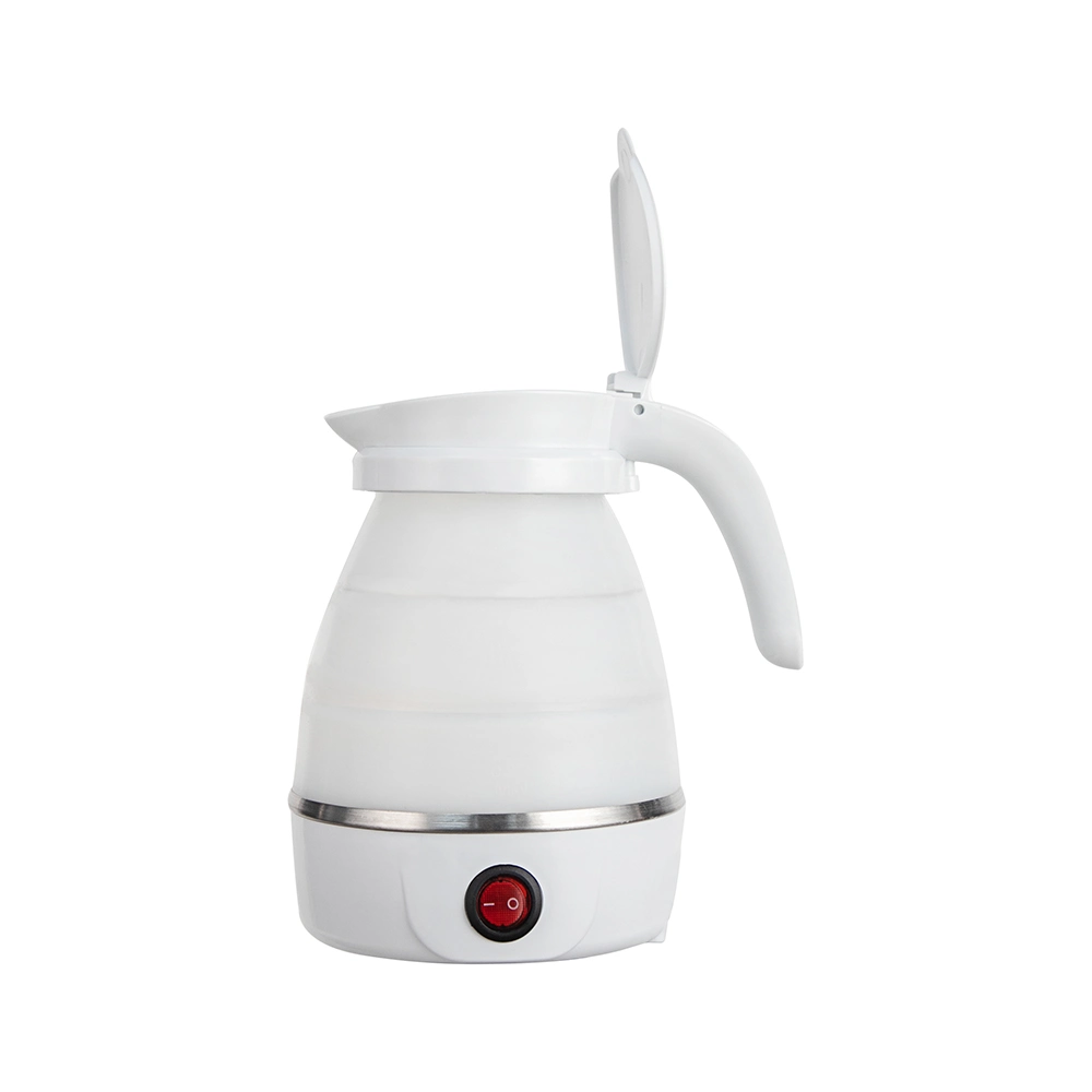 Silicon Folding Kettle Folding Electric Kettle Foldable Folding Kettle Portable Water Heater Jug Electric Travel Foldable Collapsible Electric Kettle