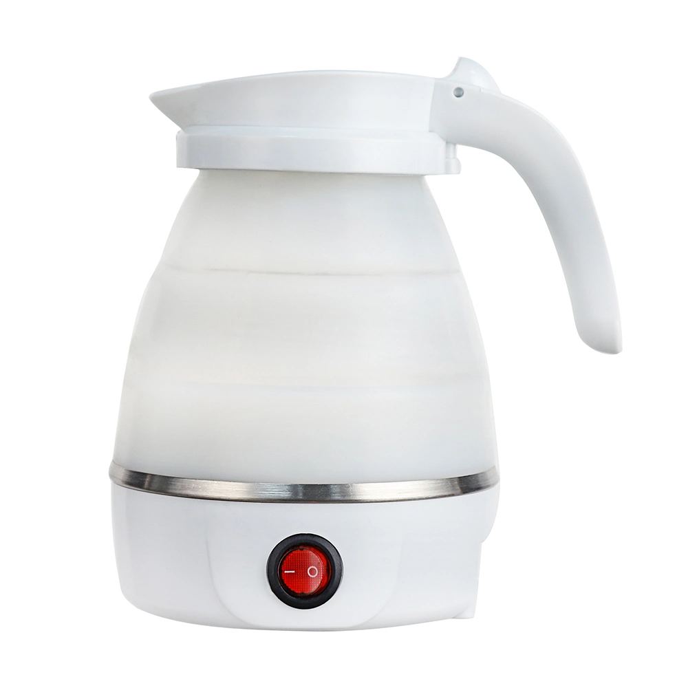 Folding Silicon Electric Kettle Mini 500ml Tea Kettle Portable Small Appliance Kettles Household Tea Kettle