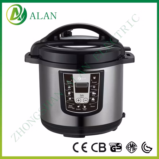 5L 6L 8L 10L 12L CE CB EMC RoHS PED 알루미늄 냄비 전기 압력솥